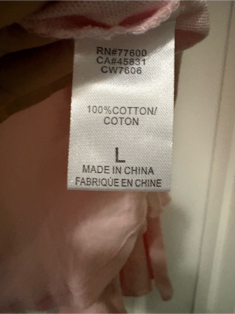 Chaser Pale Pink Ruffle Button-Down Top - Picture 7 of 12